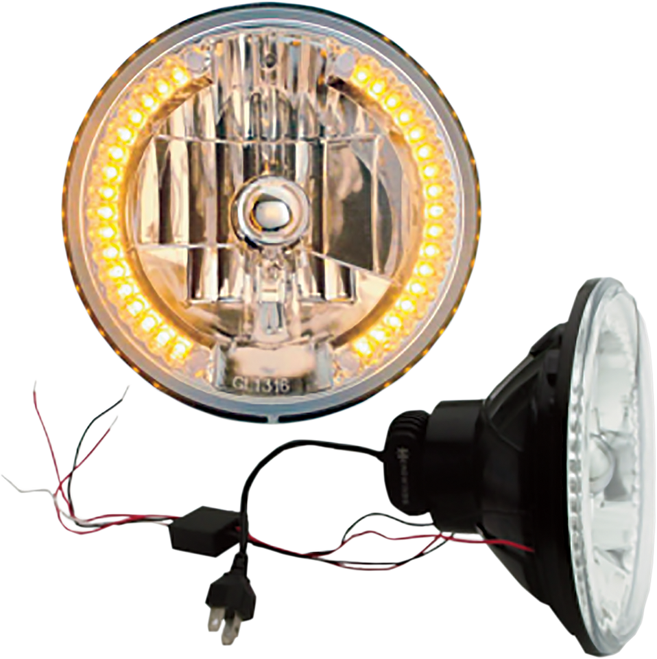 7" LED Headlight with LED Turn Signals