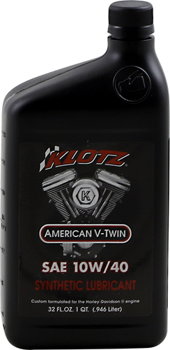 V-Twin Synthetic Engine Oil - 10W-40 - 1 U.S. quart