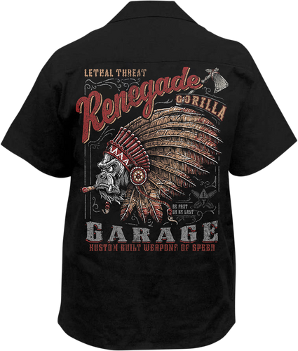 Garage Gorilla Shirt - Black - Medium - Lutzka's Garage