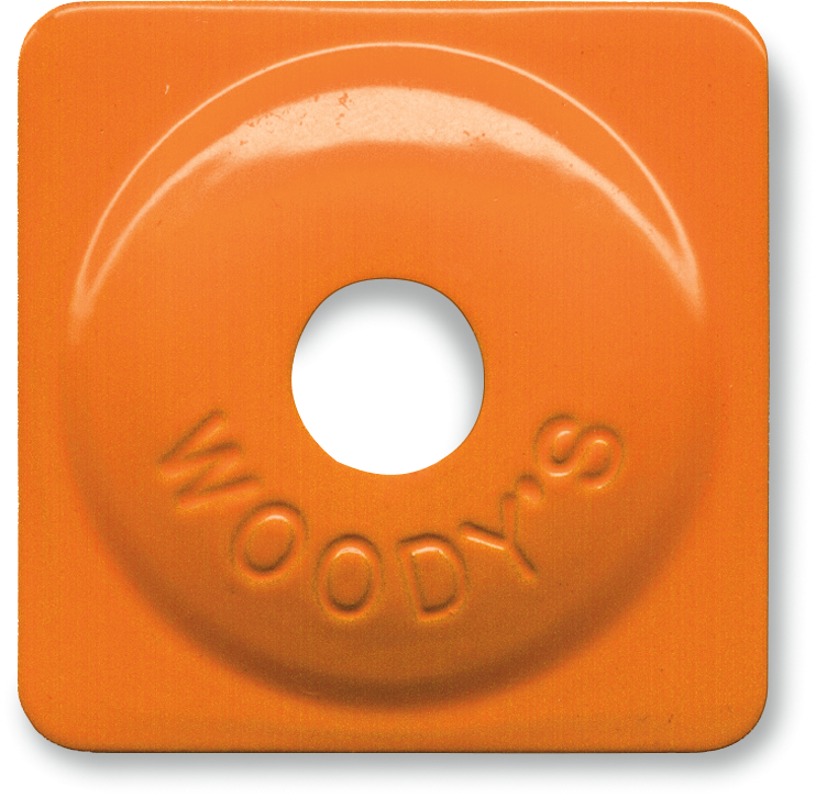 Support Plates - Orange - 5/16