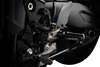 Adjustable Rearset - Black - Lutzka's Garage