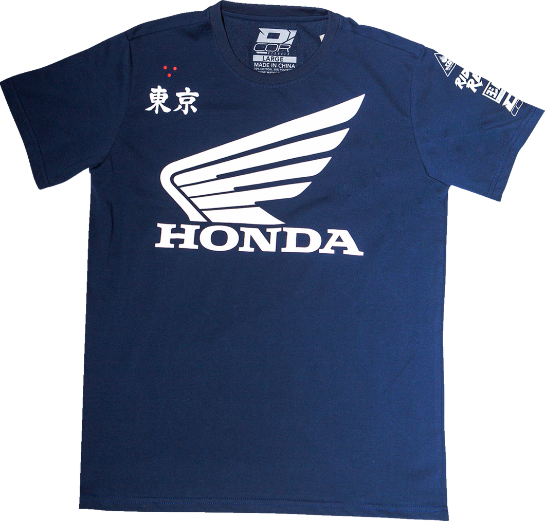 Honda Factory T-Shirt - Navy - Large - Lutzka's Garage