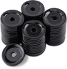 Support Plates - Black - Round - 48 Pack - Lutzka's Garage