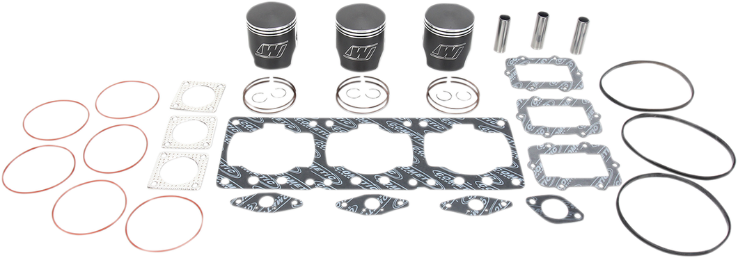 Piston Kit with Gaskets - 70.50 mm - 809 Engine Type - Ski-Doo