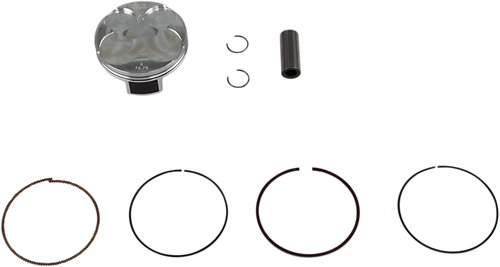 Piston Kit - CR250R - 76.77 mm