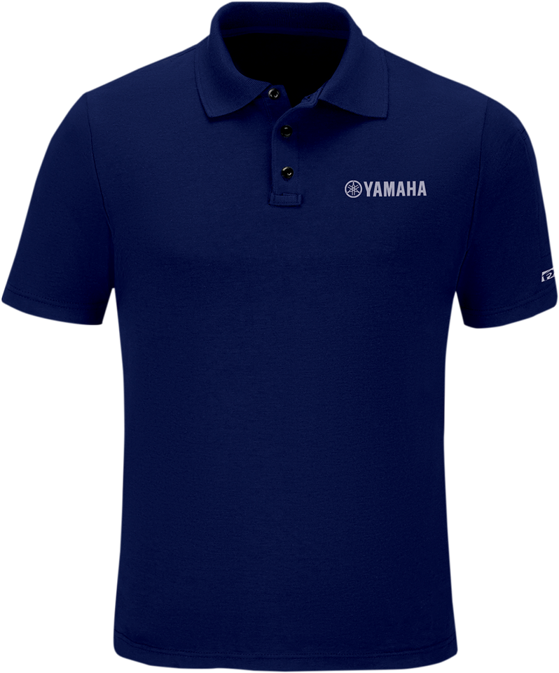 Yamaha Polo Shirt - Navy - Medium - Lutzka's Garage