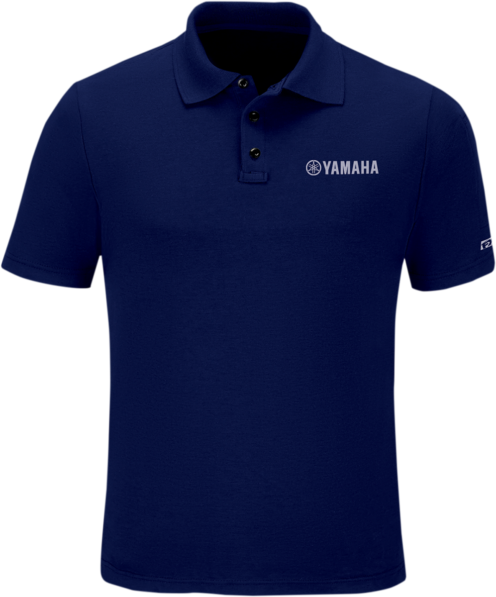 Yamaha Polo Shirt - Navy - Medium - Lutzka's Garage