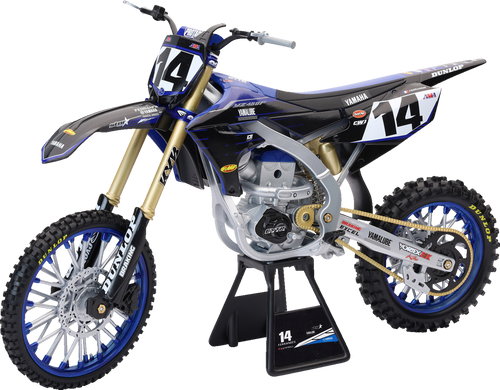 Yamaha Factory Race Team Bike - Dylan Ferrandis - 1:6 Scale - Black/Blue/Gold