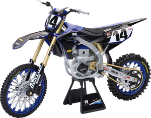 Yamaha Factory Race Team Bike - Dylan Ferrandis - 1:6 Scale - Black/Blue/Gold