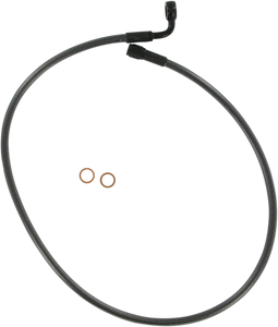 Brake Line - 10 mm/90° - 31" - Black Pearl