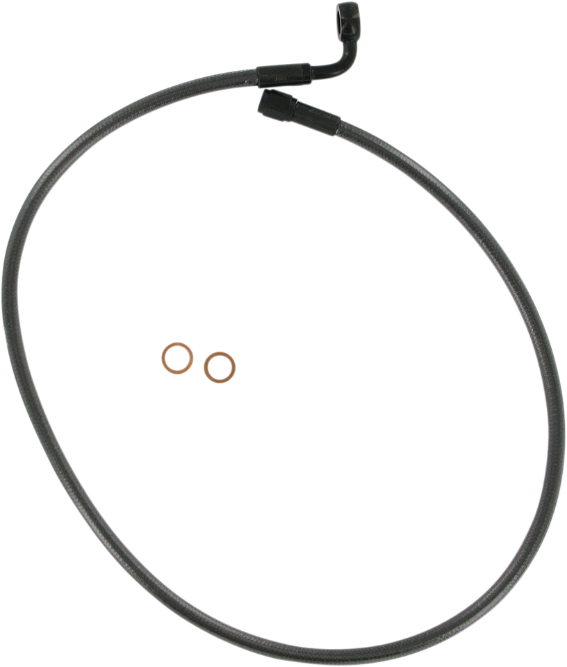 Brake Line - 10 mm/90° - 29" - Black Pearl