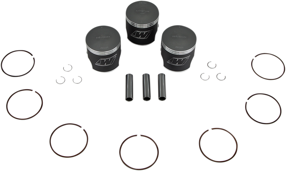 Piston Kit - +1.00 mm - Kawasaki