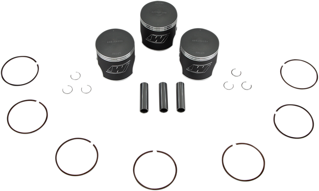 Piston Kit - +1.00 mm - Kawasaki