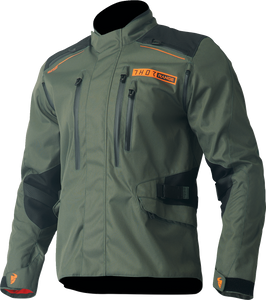 Range Jacket - Army Green/Orange - Medium - Lutzka's Garage