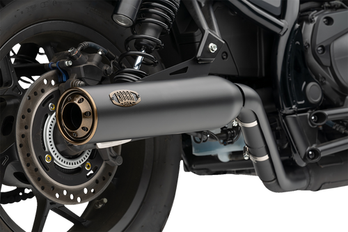 Bronze Tip Slip-On Muffler - Rebel