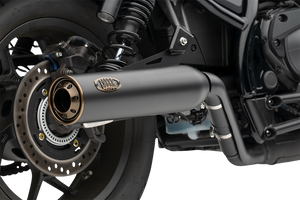 Bronze Tip Slip-On Muffler - Rebel