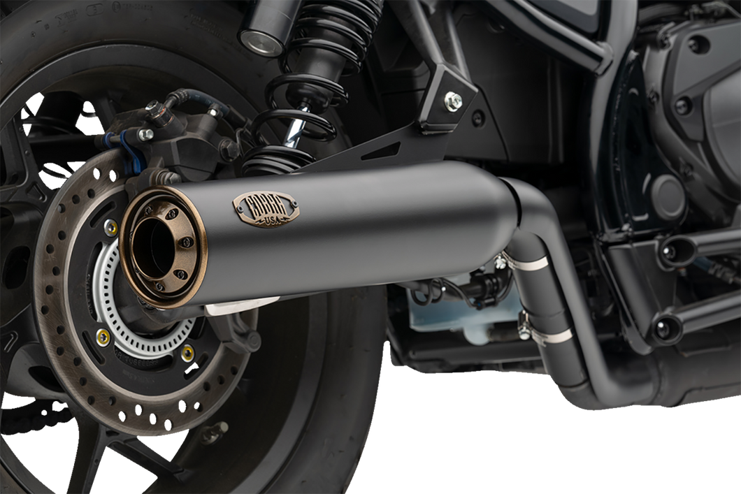 Bronze Tip Slip-On Muffler - Rebel