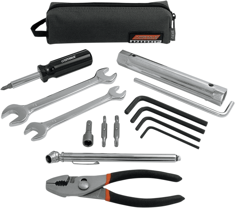 Tool Kit - Ultra-Compact - Zipper Pouch - BMW/KTM/Triumph