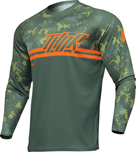 Sector DIGI Jersey - Forest Green/Camo - Small - Lutzka's Garage