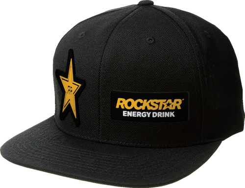 Rockstar Team Snapback Hat - Black - Lutzka's Garage