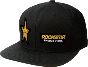 Rockstar Team Snapback Hat - Black - Lutzka's Garage