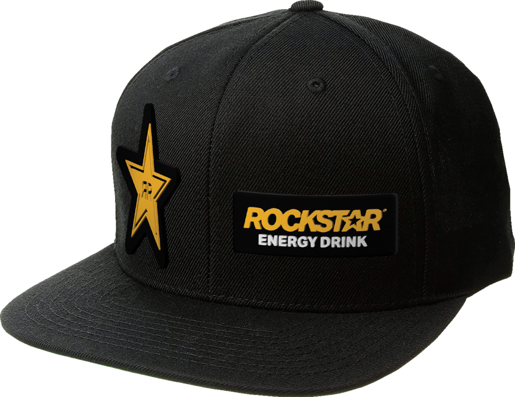 Rockstar Team Snapback Hat - Black - Lutzka's Garage