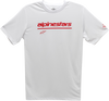 Tech Line Up Performance T-Shirt - White - Medium - Lutzka's Garage