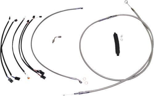 Control Cable Kit - XR - Stainless Steel/Chrome