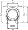 Carburetor Mounting Flange - Ski-Doo