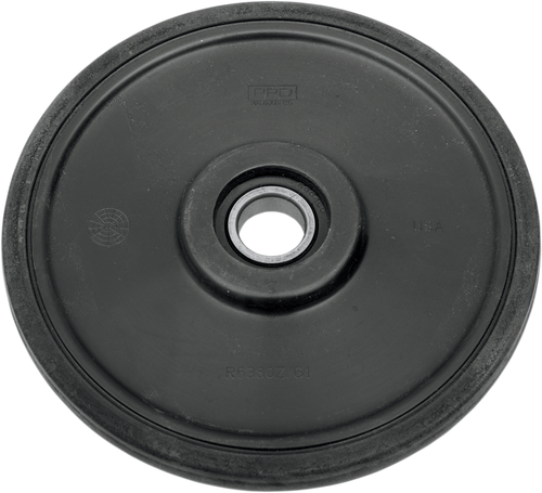 Idler Wheel with 6004-2RS Bearing - Black - 6.38