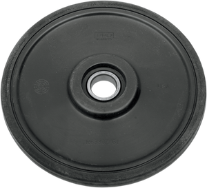 Idler Wheel with 6004-2RS Bearing - Black - 6.38" OD x 20 mm ID - Lutzka's Garage