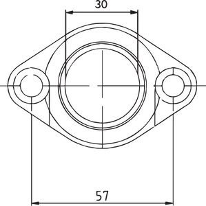 Carburetor Mounting Flange - Polaris