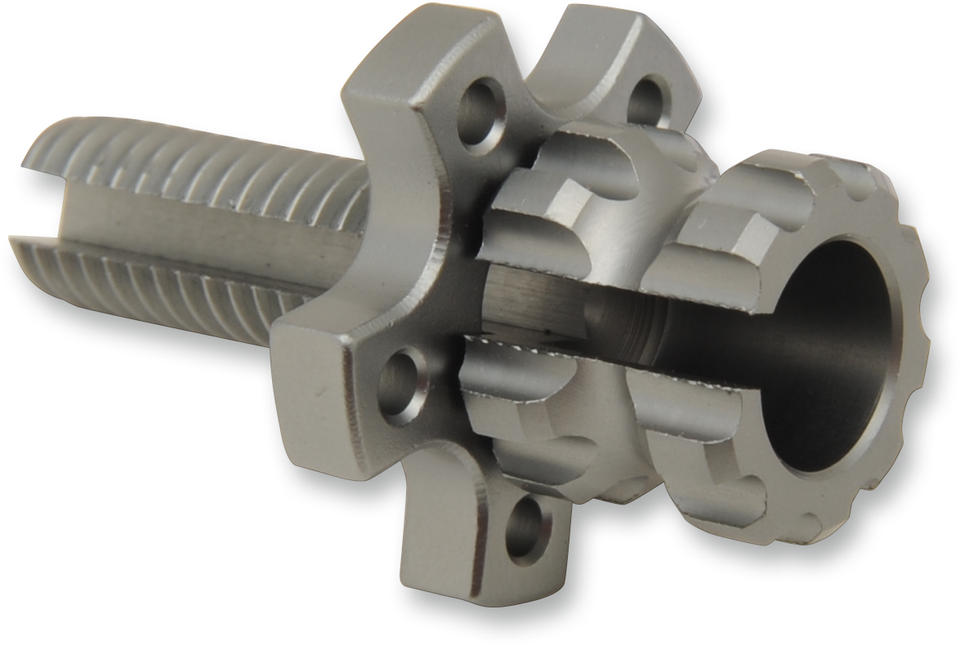 Cable Adjuster - Clutch - M10 x 1.25 - Gunmetal - Lutzka's Garage