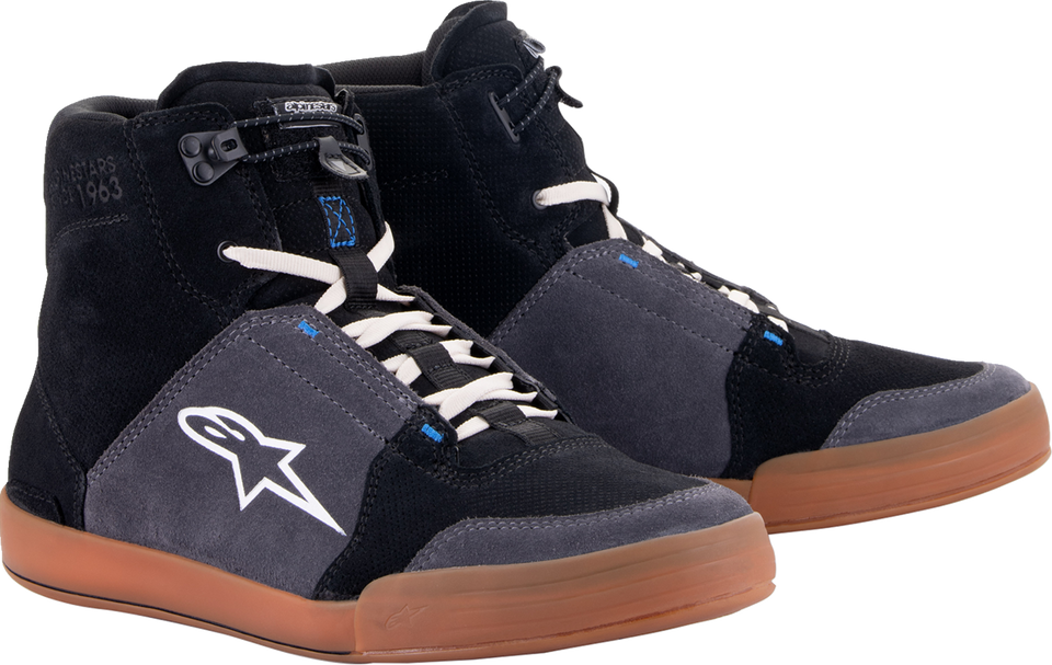 Chrome Shoes - Black/Asphalt/Gum Blue - US 11.5