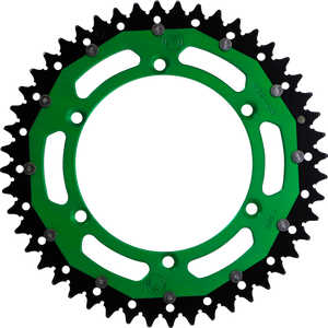 Dual Sprocket - Green - 48 Tooth - Lutzka's Garage