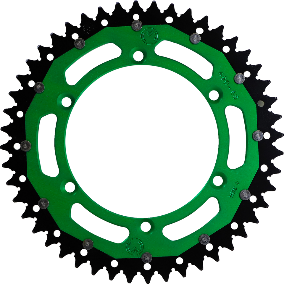 Dual Sprocket - Green - 48 Tooth - Lutzka's Garage