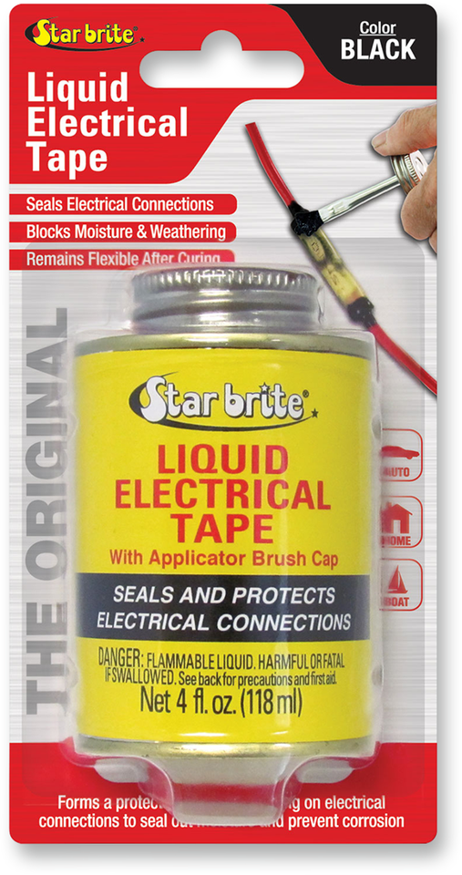 Liquid Sealant - Black - 4 U.S. fl oz. - Lutzka's Garage