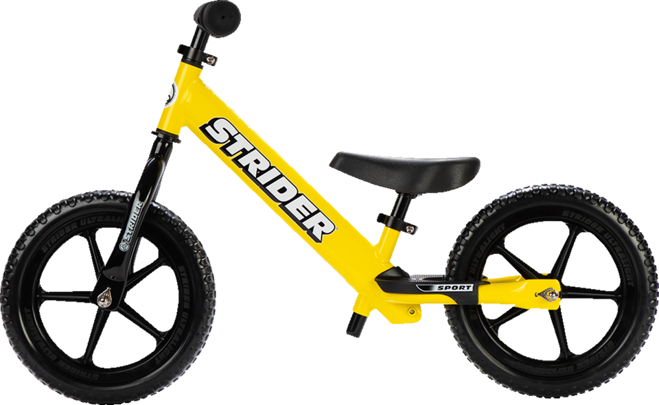 12" Sport Balance Bike - Yellow - Lutzka's Garage