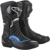 SMX-6 v2 Vented Boots - Black/Gray/Blue - US 11.5 / EU 46 - Lutzka's Garage