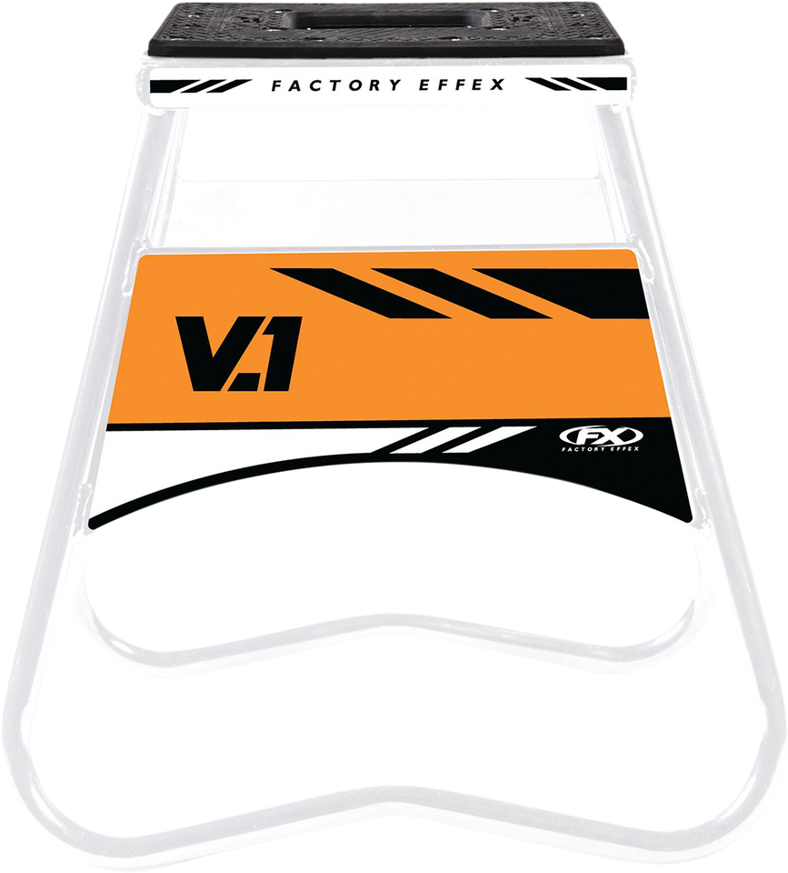 Bike Stand - V.1 - KTM - White/Orange - Lutzka's Garage