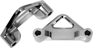 Hot Legs/Bagger Legs Fender Spacers - Chrome - 1.00" Spacer - For 6" Width Fender - Lutzka's Garage