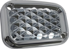 Master Cylinder Lid - Clutch - Diamondback - Chrome - Lutzka's Garage