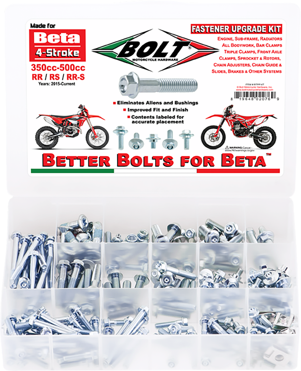 Fasteners - Pro Pack - Kit - 4-Stroke