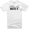 Moto X T-Shirt - White/Black - Medium - Lutzka's Garage