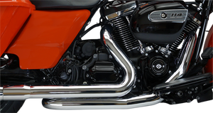 Aggressor 2-into-2 Crossover Headers - Chrome - M8 - Lutzka's Garage