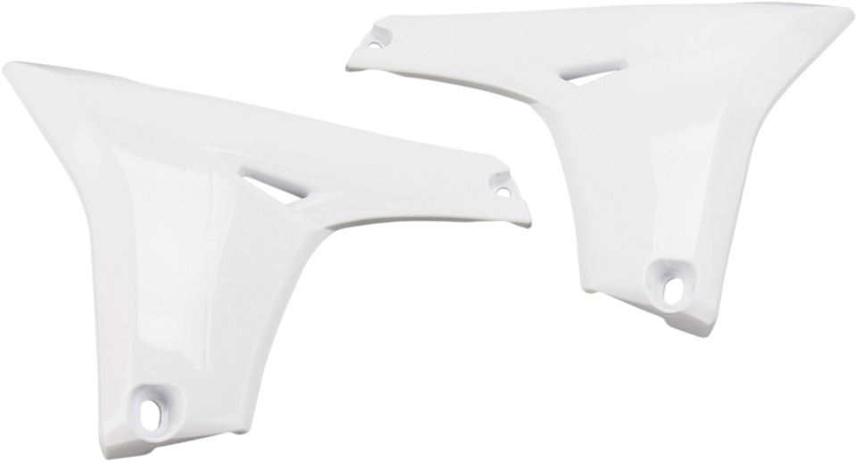 Lower Radiator Shrouds - White - Lutzka's Garage