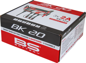 Charger - BK20 - 12V - 3 x 2A