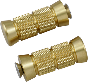 Toe Peg - Knurled - Brass