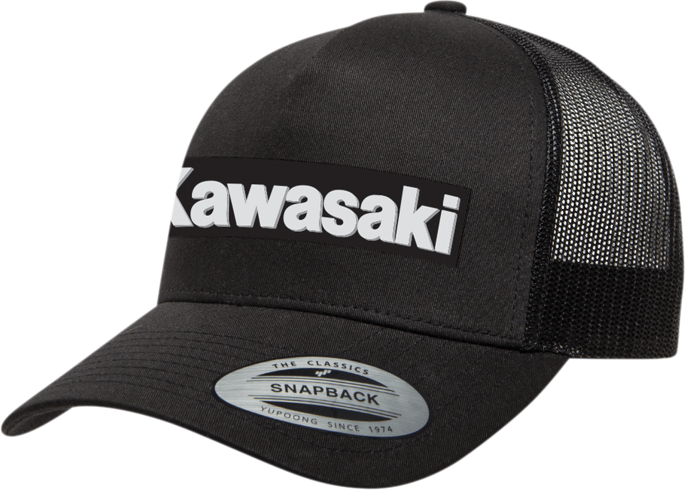 Kawasaki Core Hat - Black - One Size - Lutzka's Garage