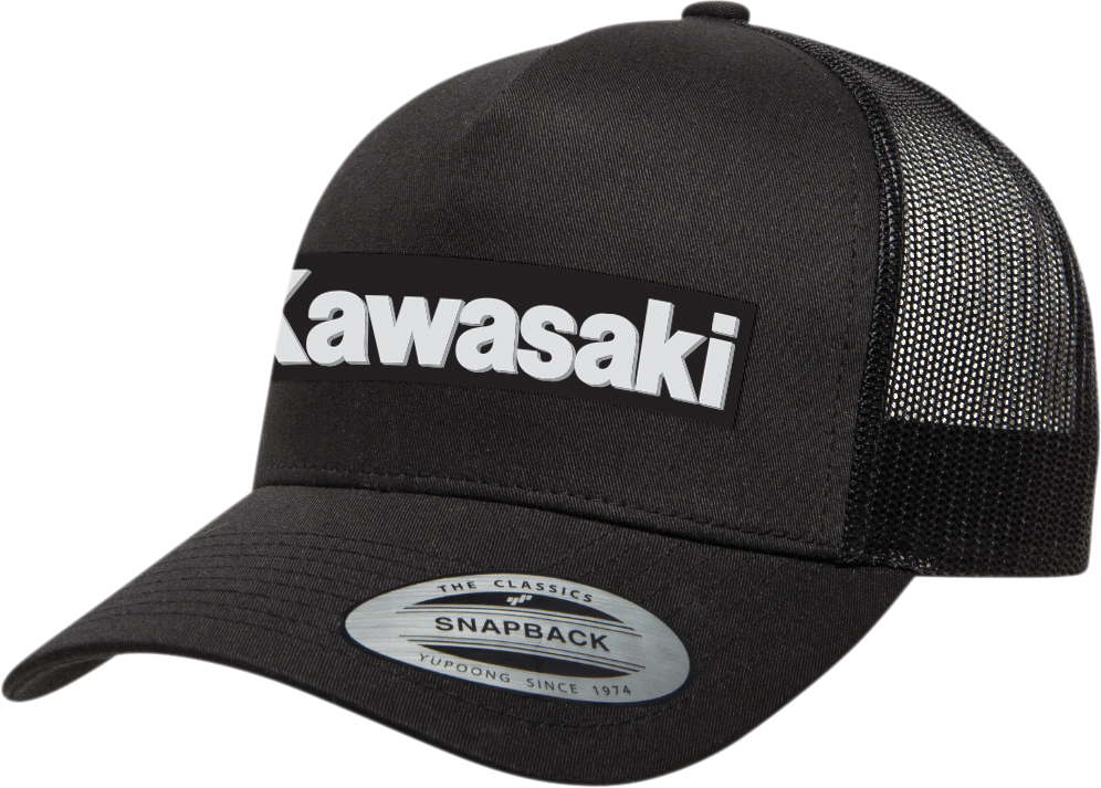 Kawasaki Core Hat - Black - One Size - Lutzka's Garage